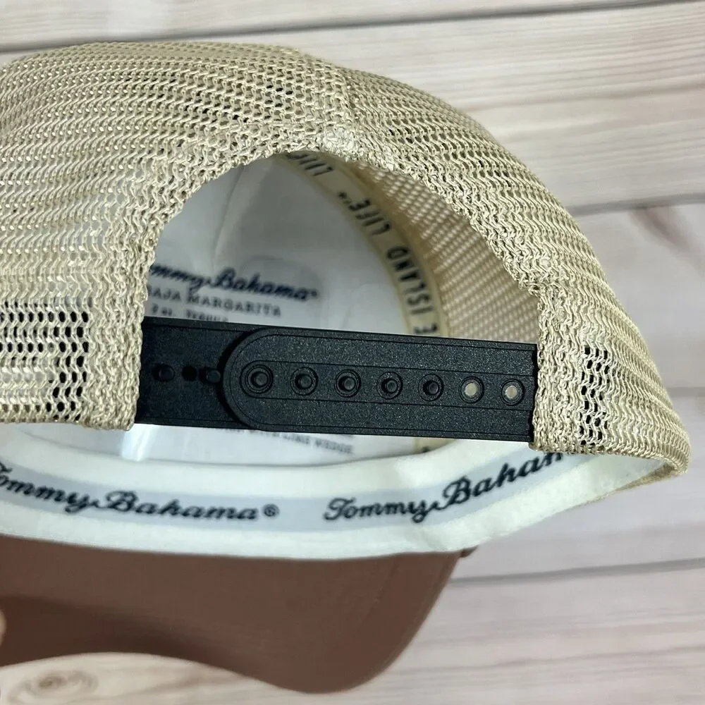 NEW Tommy Bahama Trucker Hat Tip Your Cap Baja Margarita Recipe Snapback Muave